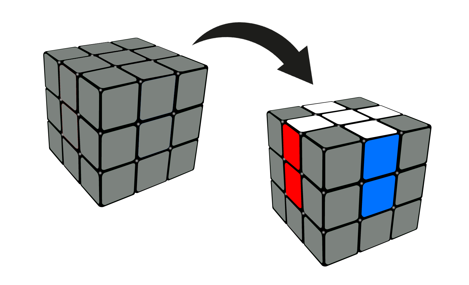 white cross example